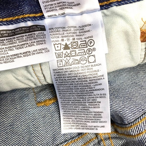 👖NEW |•LEVI'S•| 501Button Fly Jeans 32x32 👖 - Picture 8 of 9